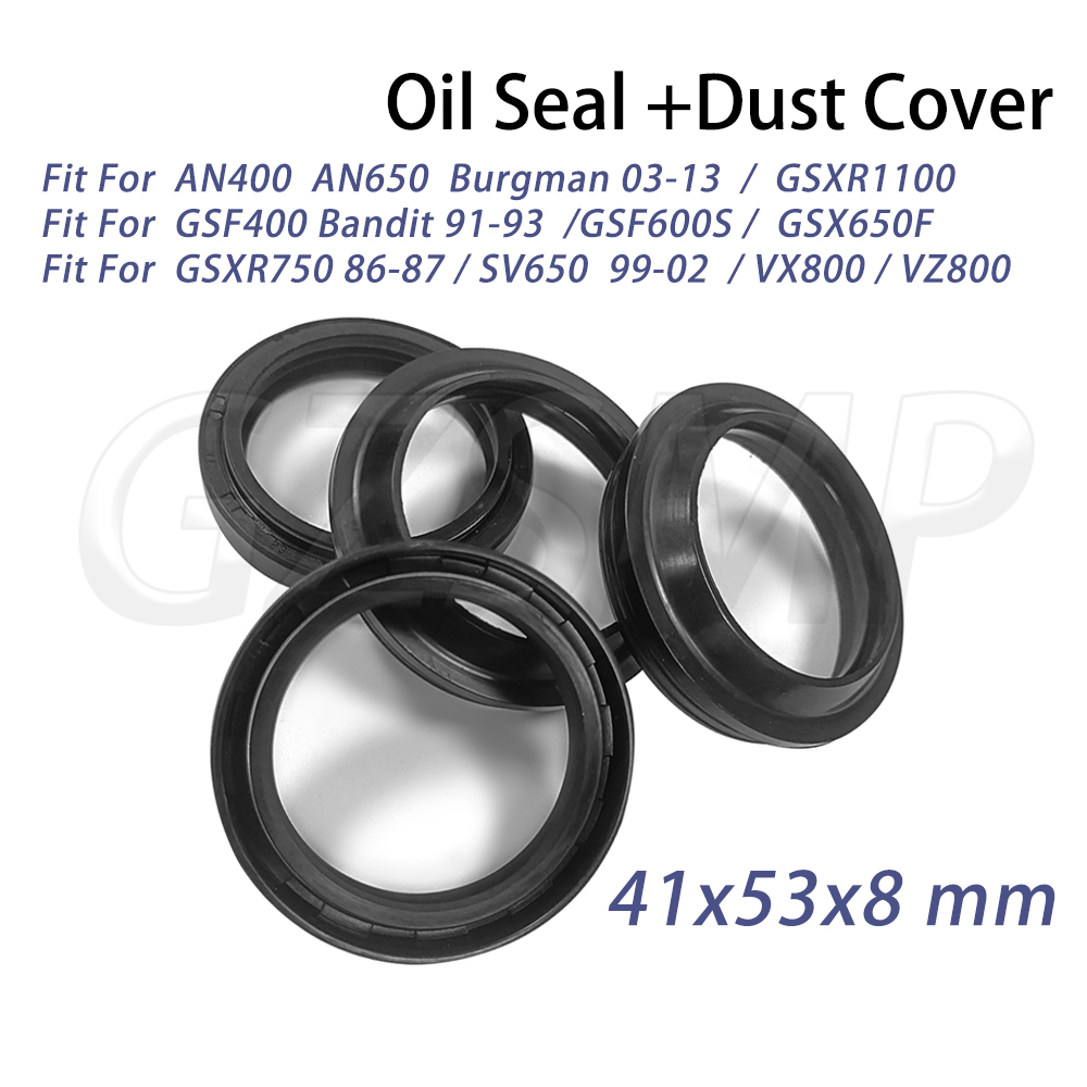Motorcycle Oil Filter - 41x53x8 Motosiklet Ön Çatal Yağ Keçesi